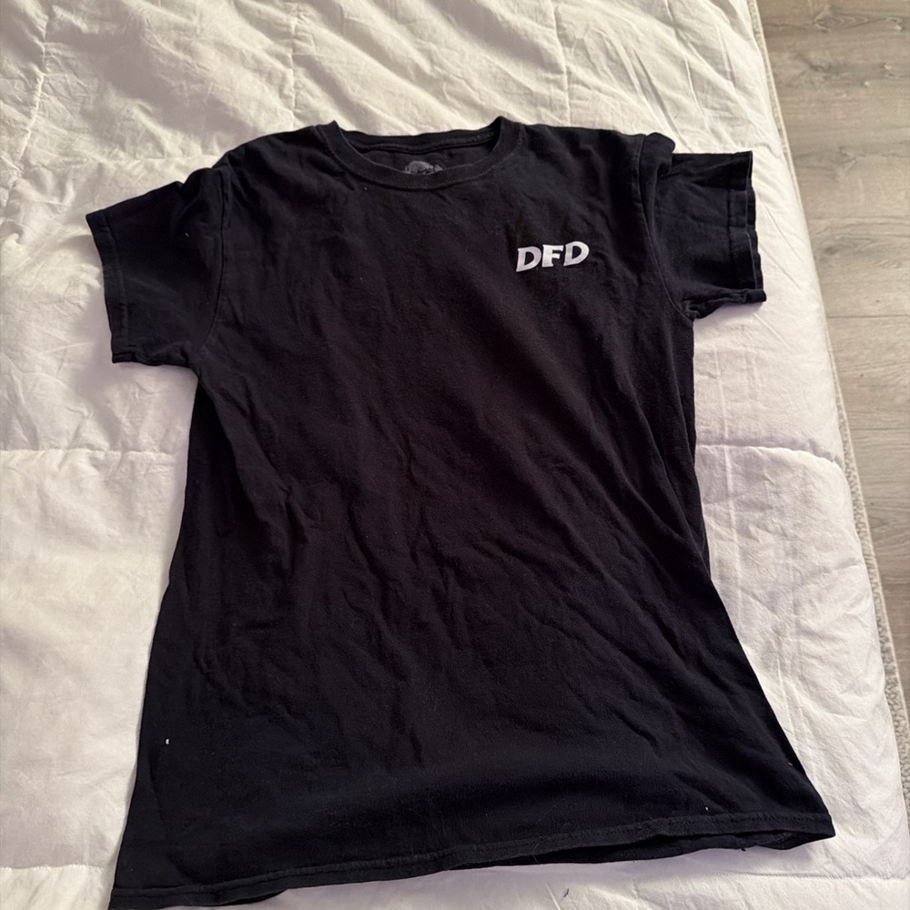 DFD Black Short Sleeve Men's Tee
